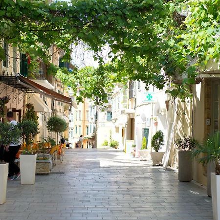 Attic Apartment In Corfu Old Town Centre Eksteriør billede