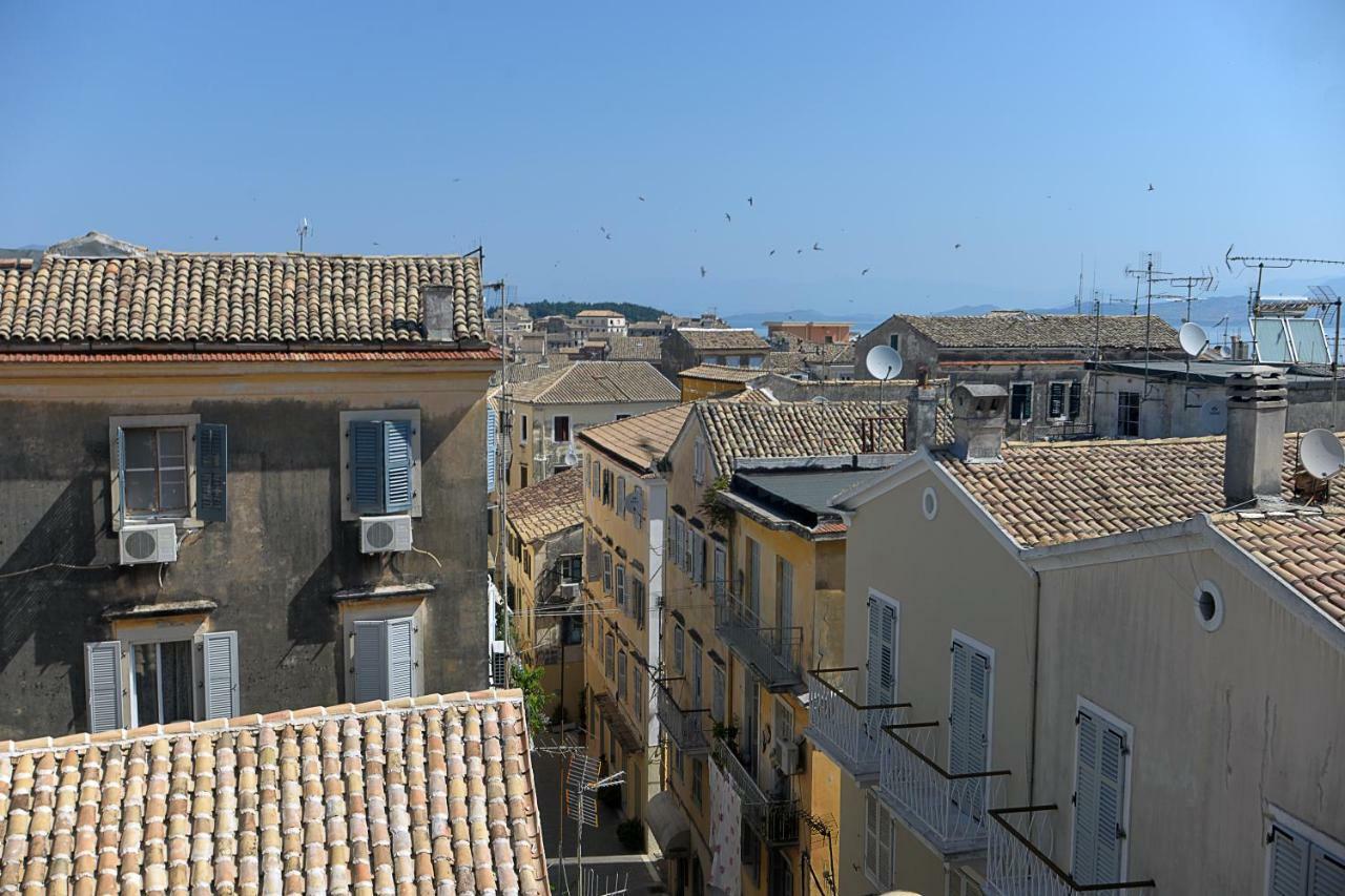 Attic Apartment In Corfu Old Town Centre Eksteriør billede